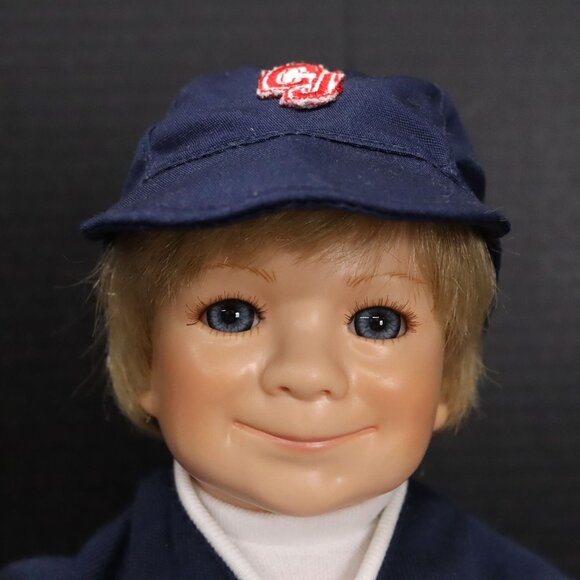 The Original Cracker Jack Limited Edition Collector Doll Complete w/Dog & Bat - Picture 2 of 16